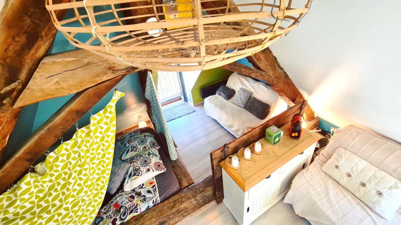 Bed and Breakfast Le Doux Nid Chanaz Exterior foto