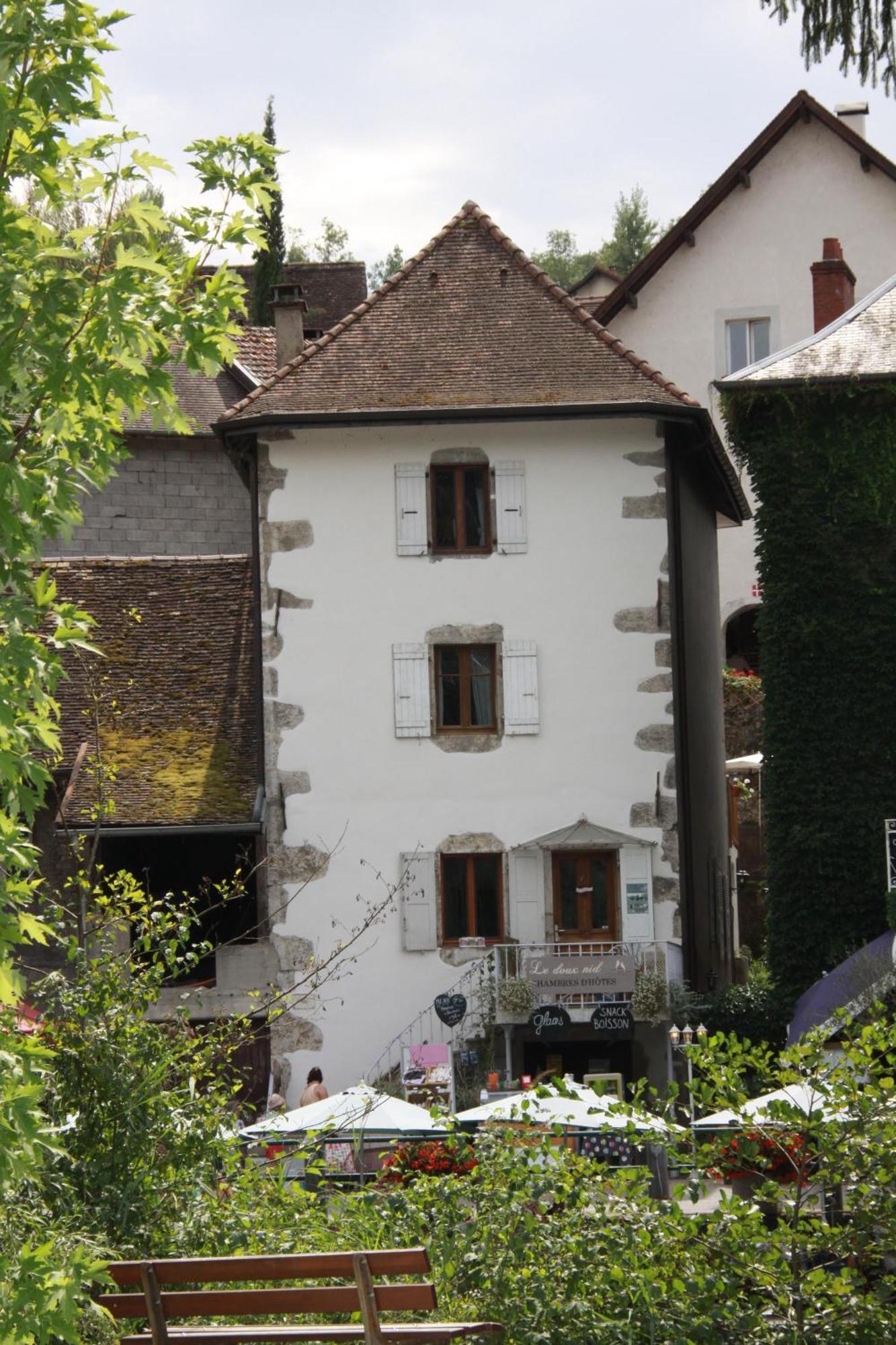 Bed and Breakfast Le Doux Nid Chanaz Exterior foto