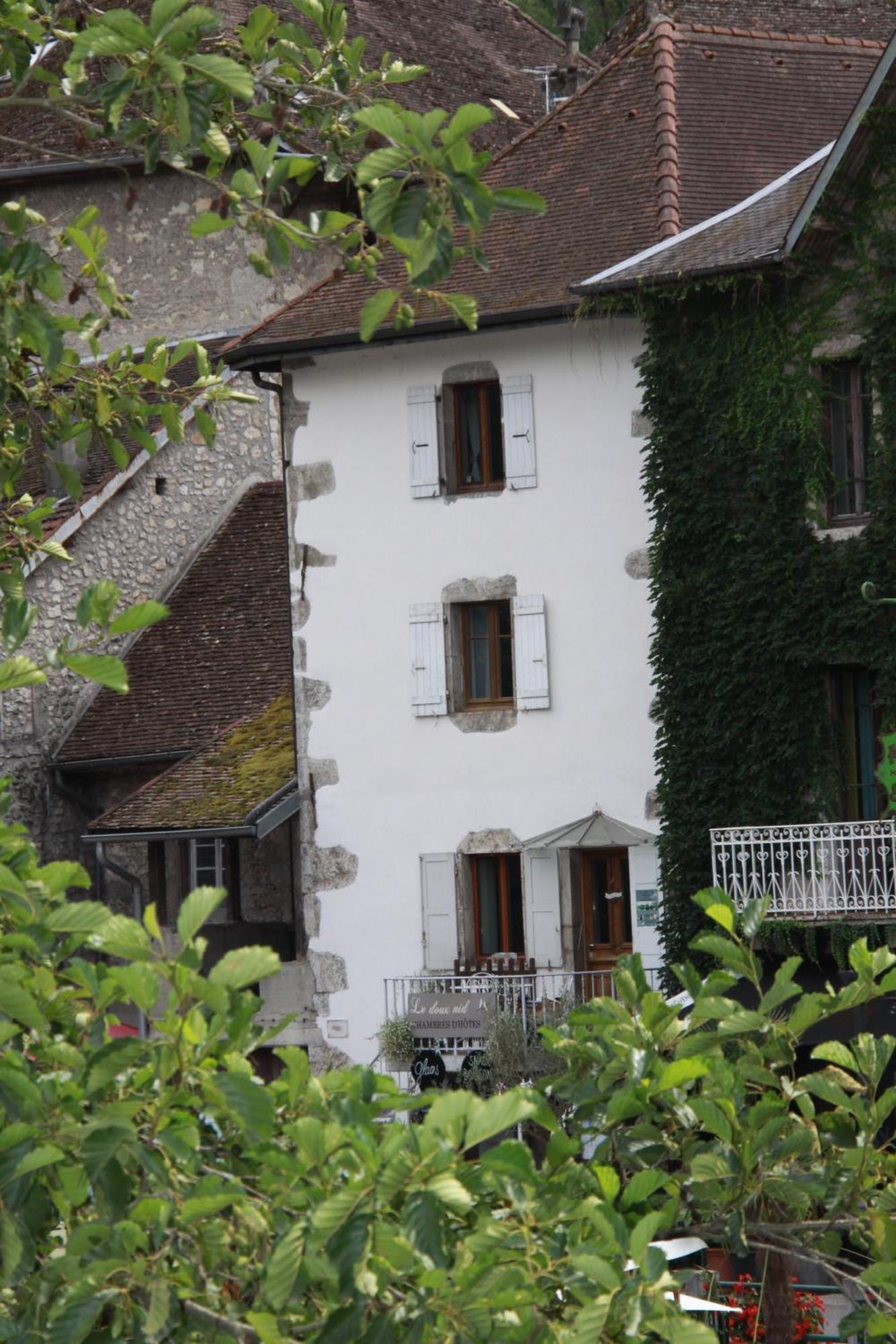 Bed and Breakfast Le Doux Nid Chanaz Exterior foto